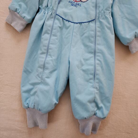 Vintage Football Snowsuit 12 months - Picture 4 of 6